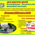День відкритих дверей в коледжі 18 травня 2022 року